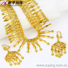 Xuping Sonderpreis Modeschmuck Set mit 24 Karat Gold Farbe überzogen (62782)